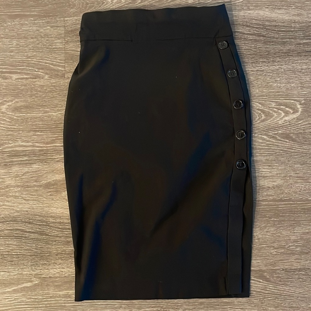MIDI skirt.